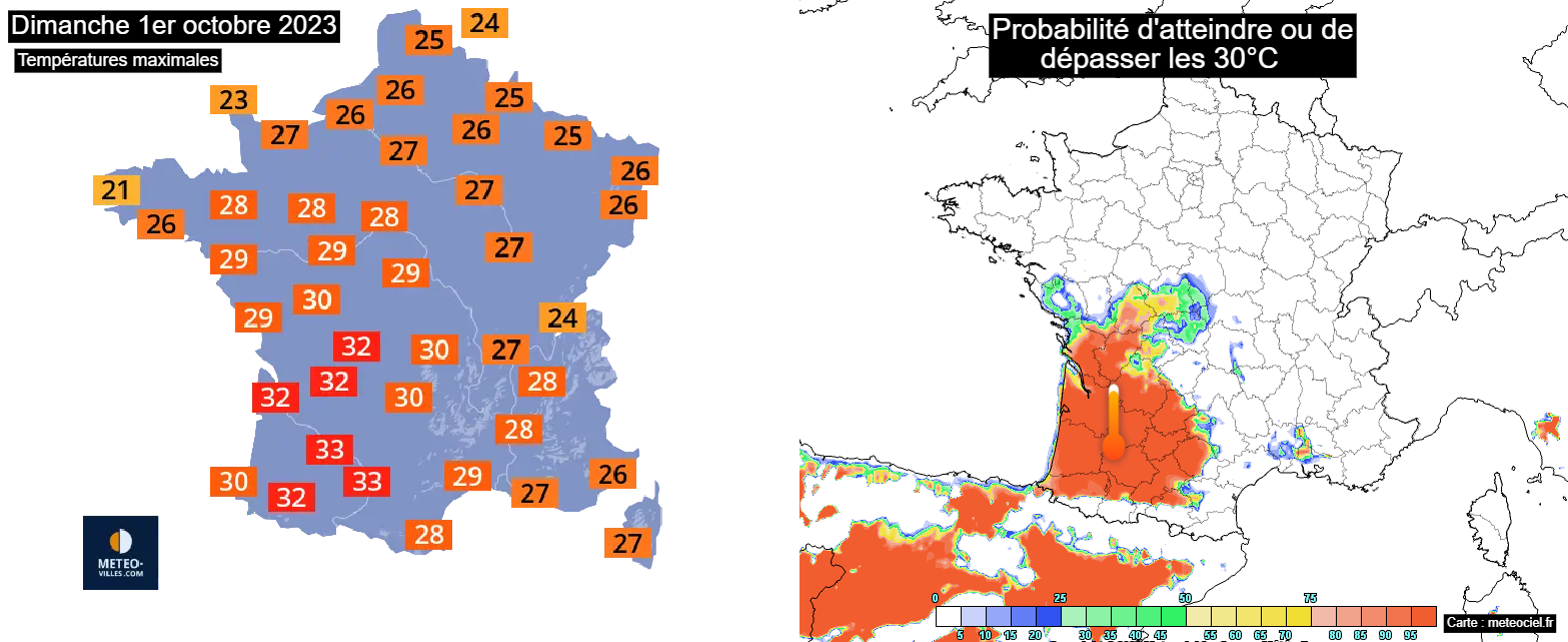 Actualités météo Chaleur exceptionnelle sur la France en ce début